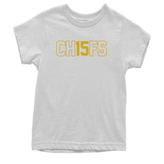 Ch15fs Chief 15 Shirt Youth T-shirt White