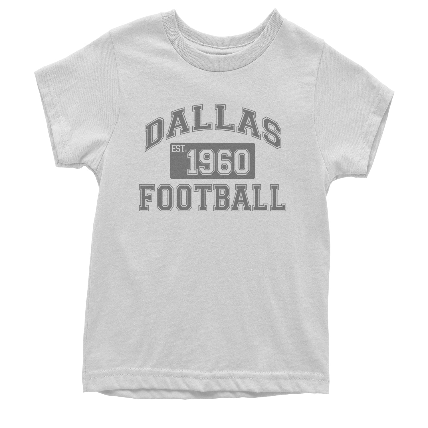 Dallas Football Established 1960 Youth T-shirt White