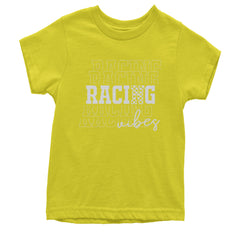 Racing Vibes Youth T-shirt Yellow