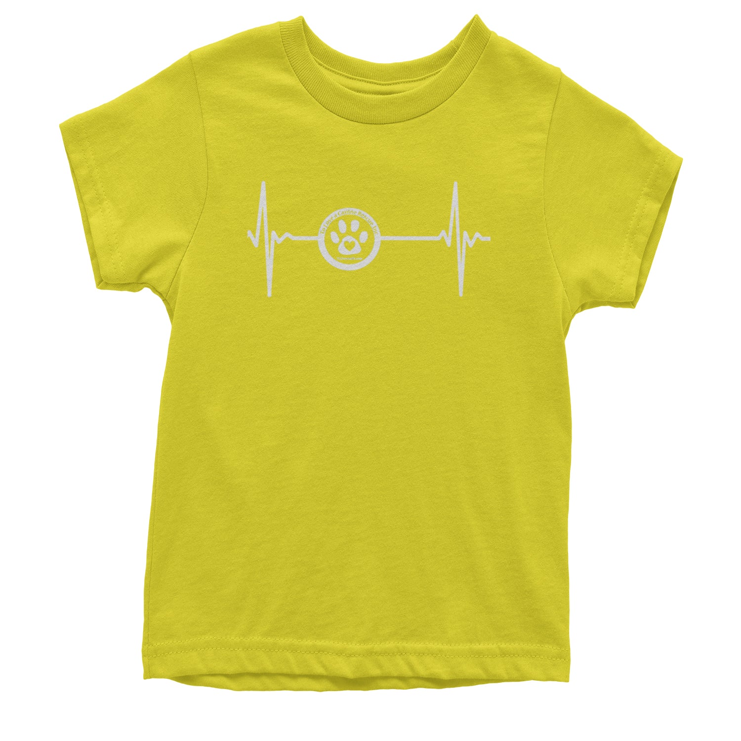 TLC Rescue Heartbeat Youth T-shirt Yellow