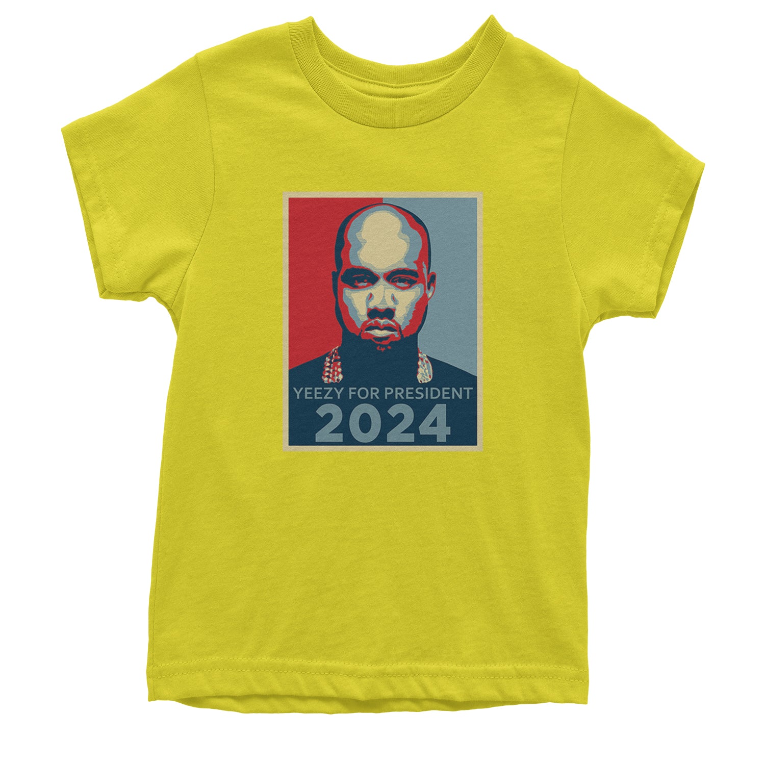 Yeezus For President Vote for Ye Youth T-shirt Yellow
