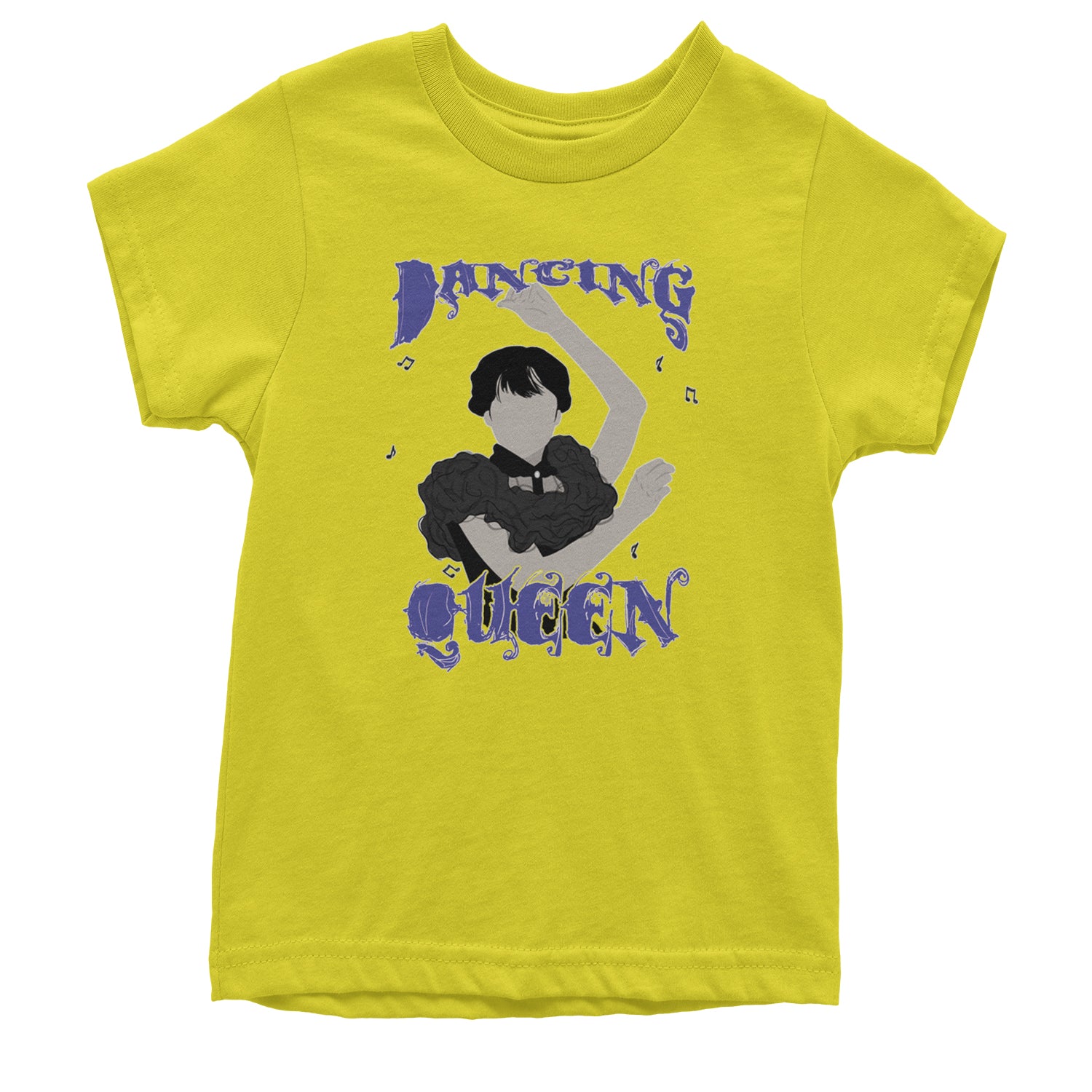 Wednesday Dancing Queen Youth T-shirt Yellow