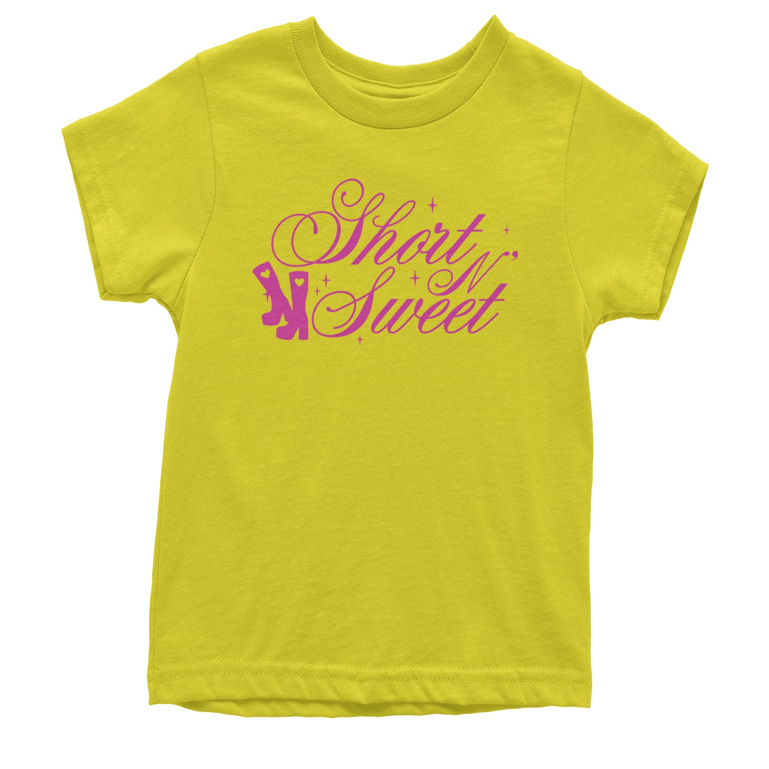 Boots Short N' Sweet Youth T-shirt Yellow