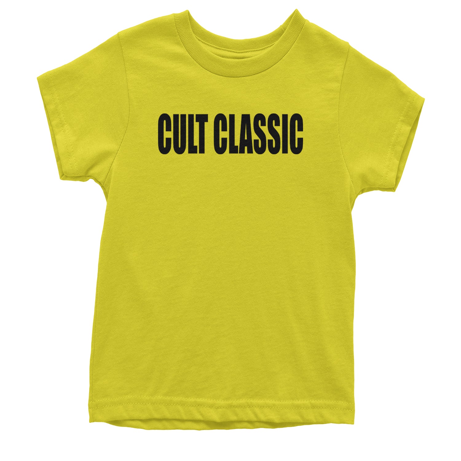 Cult Classic Pop Music Club Youth T-shirt Yellow