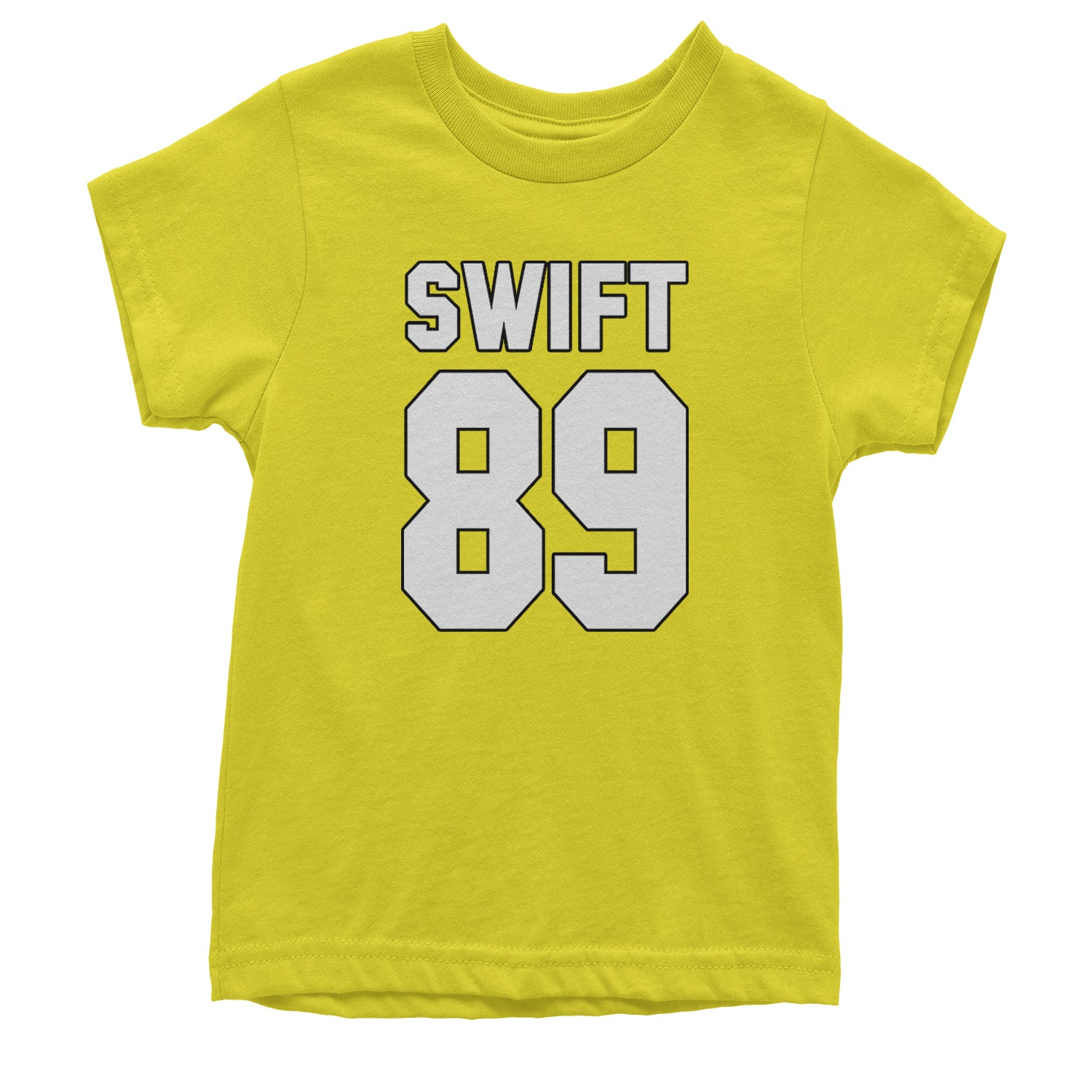 Swift 89 Birth Year Music Fan Era Poets Department Lover Youth T-shirt Yellow