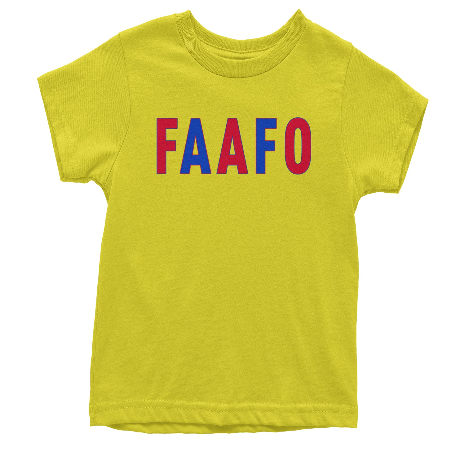 FAAFO Olympic Team USA Shirt Youth T-shirt Yellow