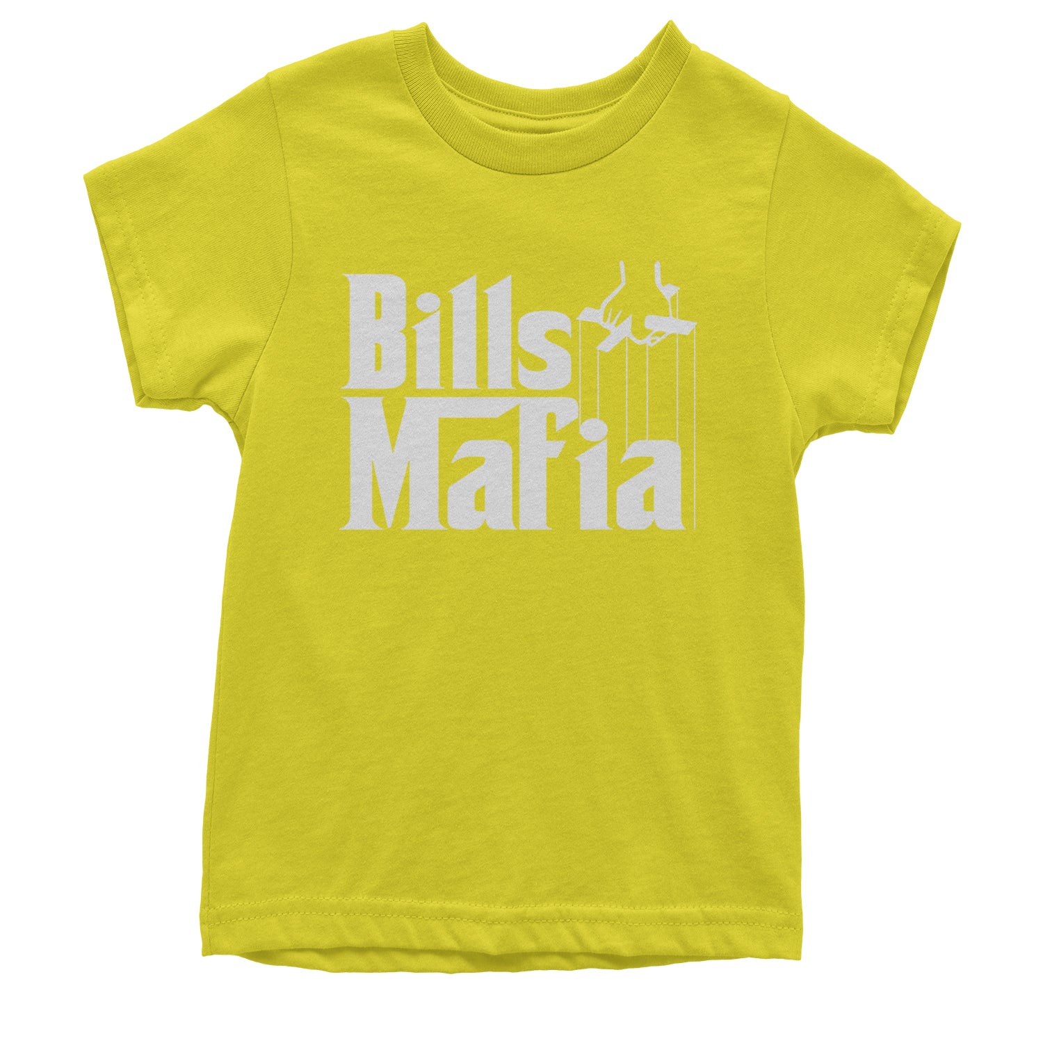 Mafia Bills Mafia Godfather Youth T-shirt Yellow