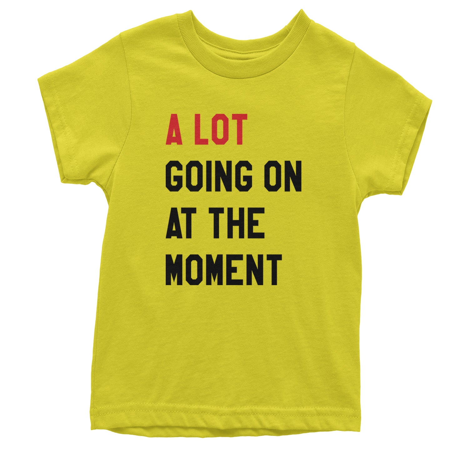 A Lot Going On At The Moment New TTPD Poet Department Youth T-shirt Yellow