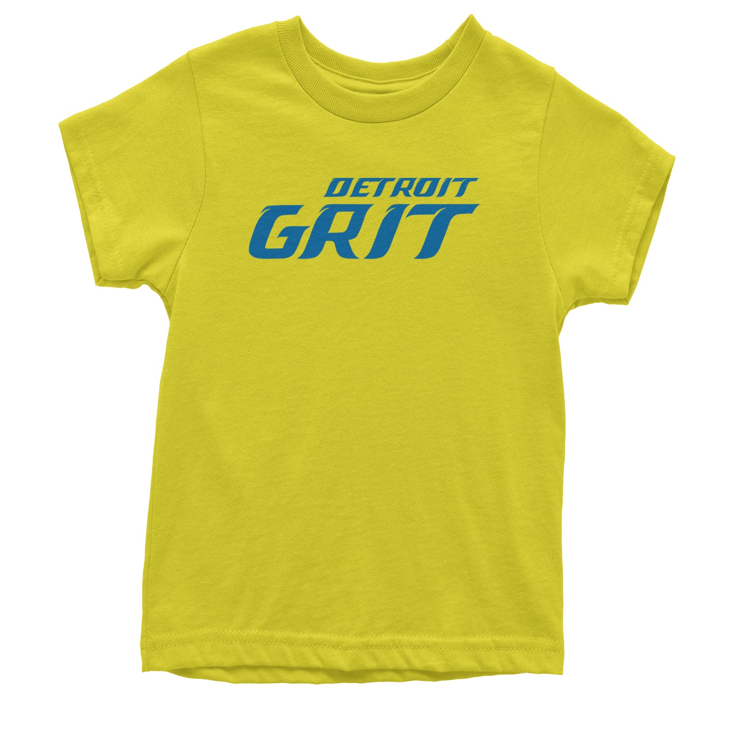 Grit Detroit Football Hard Knocks Youth T-shirt Yellow