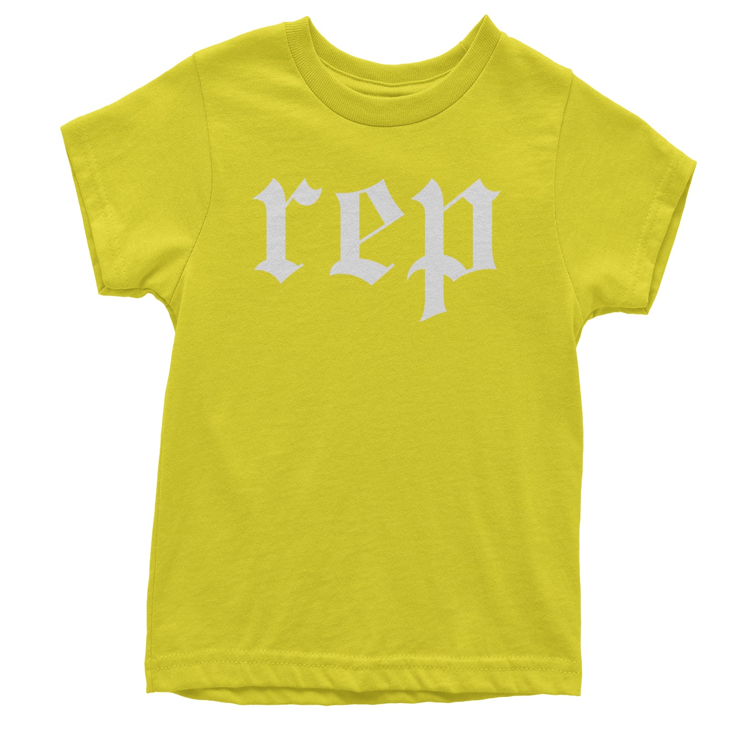 REP Reputation Eras Music Lover Gift Fan Favorite Youth T-shirt Yellow