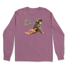 Punch Brave Together Stuffed Animal Vintage Soft Long-Sleeve T-shirt 
