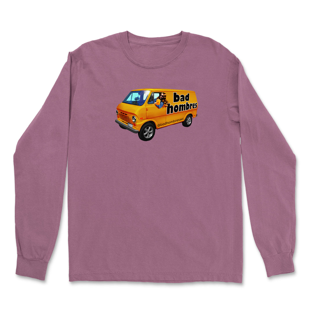 Bad Hombres Van West Chester Band Vintage Soft Long-Sleeve T-shirt 