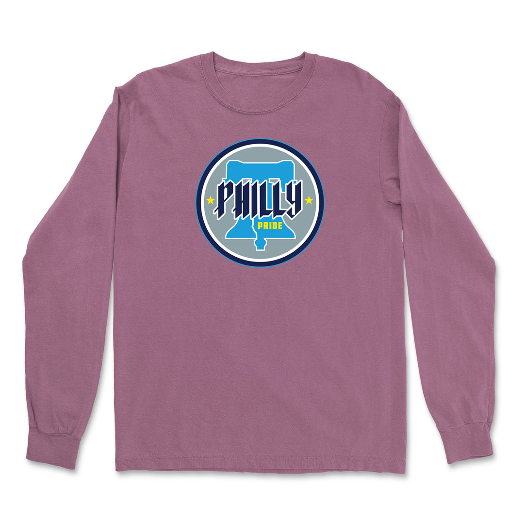 Philly Pride Liberty Bell Vintage Soft Long-Sleeve T-shirt 