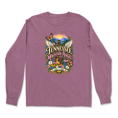 Tennessee Mountain Angel Wings Dolly Vintage Soft Long-Sleeve T-shirt 