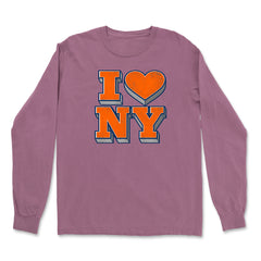 New York City Pride Heart Vintage Soft Long-Sleeve T-shirt 