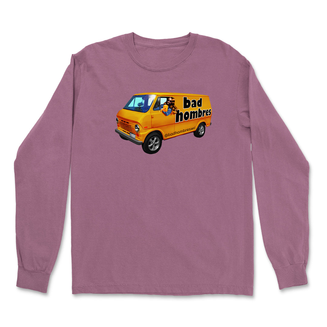 Bad Hombres Van West Chester Band Vintage Soft Long-Sleeve T-shirt 