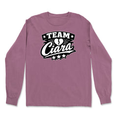 Team Ciara Scamanda Broken Heart Vintage Soft Long-Sleeve T-shirt 