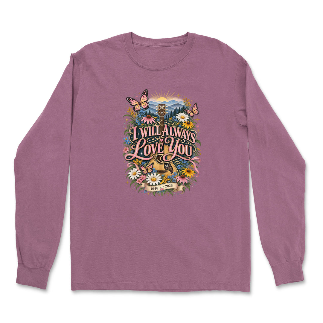 I Will Always Love You Dolly Vintage Soft Long-Sleeve T-shirt 