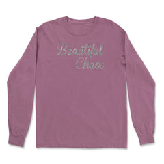 Beautiful Chaos Glitter Music Festival Vintage Soft Long-Sleeve T-shirt 