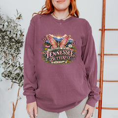 Forever Our Tennessee Butterfly Dolly Vintage Soft Long-Sleeve T-shirt 