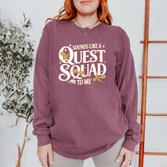Sounds Like A Quest Squad To Me Empyrean Vintage Soft Long-Sleeve T-shirt 