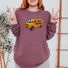Bad Hombres Van West Chester Band Vintage Soft Long-Sleeve T-shirt 