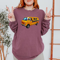 Bad Hombres Van West Chester Band Vintage Soft Long-Sleeve T-shirt 