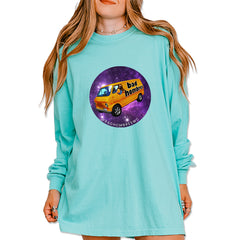 Bad Hombres Space West Chester Band Vintage Soft Long-Sleeve T-shirt Chalky Mint