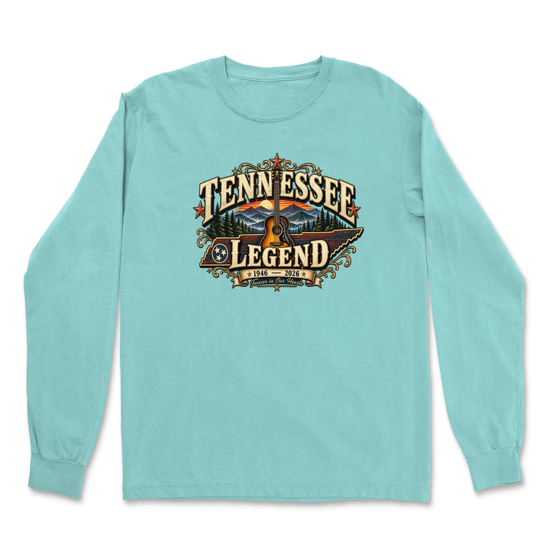 Tennessee Legend Country Music Dolly Vintage Soft Long-Sleeve T-shirt 