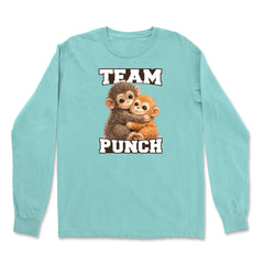 Team Punch Panchi-kun Monkey Vintage Soft Long-Sleeve T-shirt 