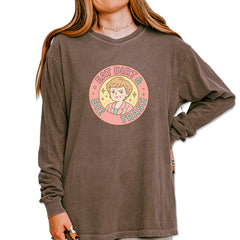 Eat Dirt And Die, Trash Golden Girls Vintage Soft Long-Sleeve T-shirt Espresso