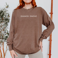 Pinnacle Reached Romance Vintage Soft Long-Sleeve T-shirt 