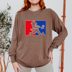 Batter Up Philly Baseball Phan Vintage Soft Long-Sleeve T-shirt 