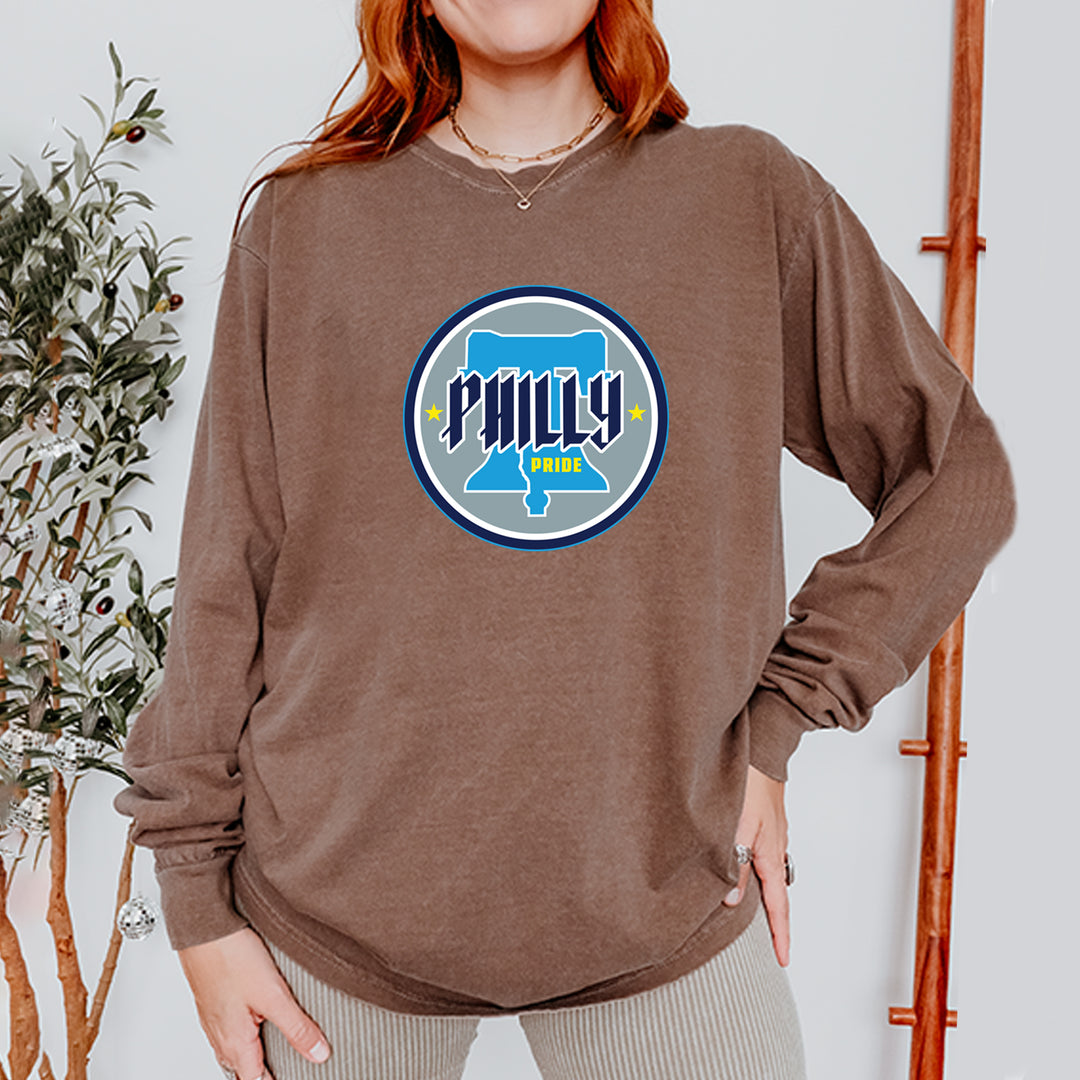 Philly Pride Liberty Bell Vintage Soft Long-Sleeve T-shirt 