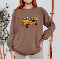 Bad Hombres Van West Chester Band Vintage Soft Long-Sleeve T-shirt 
