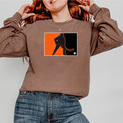 Hockey Enforcer Retro Vintage Vintage Soft Long-Sleeve T-shirt 