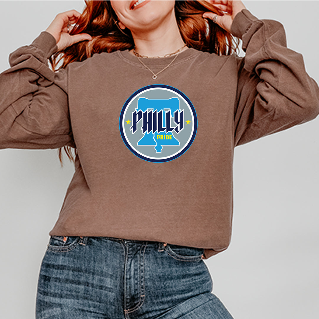 Philly Pride Liberty Bell Vintage Soft Long-Sleeve T-shirt 