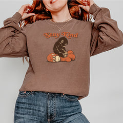 Punch Stay Kind Macaque Vintage Soft Long-Sleeve T-shirt 