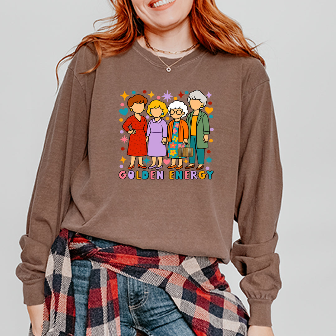 Golden Forever Golden Girls Vintage Soft Long-Sleeve T-shirt 
