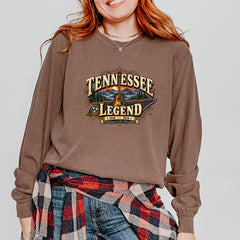 Tennessee Legend Country Music Dolly Vintage Soft Long-Sleeve T-shirt 