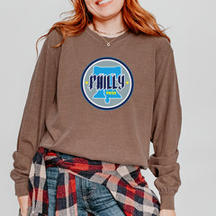 Philly Pride Liberty Bell Vintage Soft Long-Sleeve T-shirt 