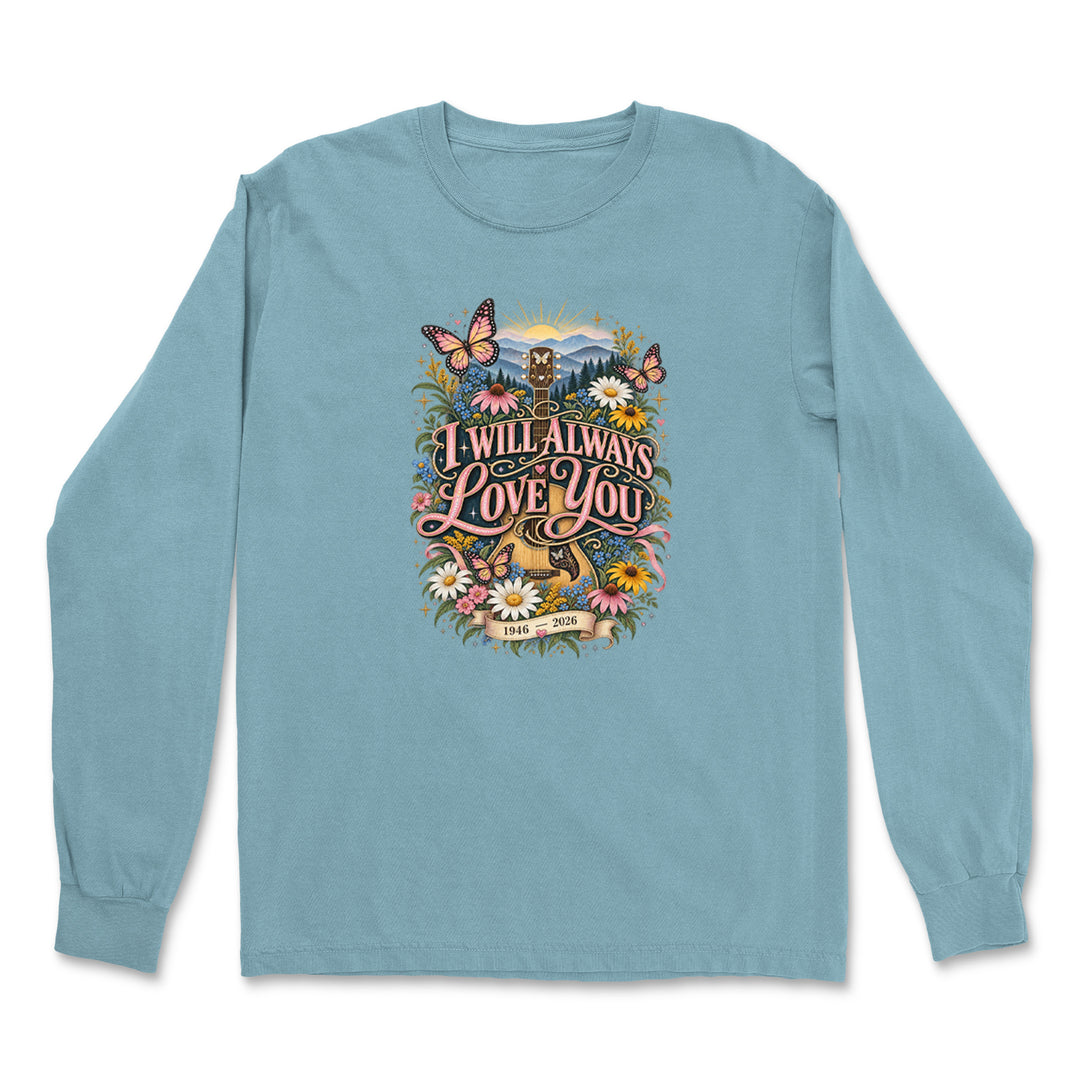 I Will Always Love You Dolly Vintage Soft Long-Sleeve T-shirt 
