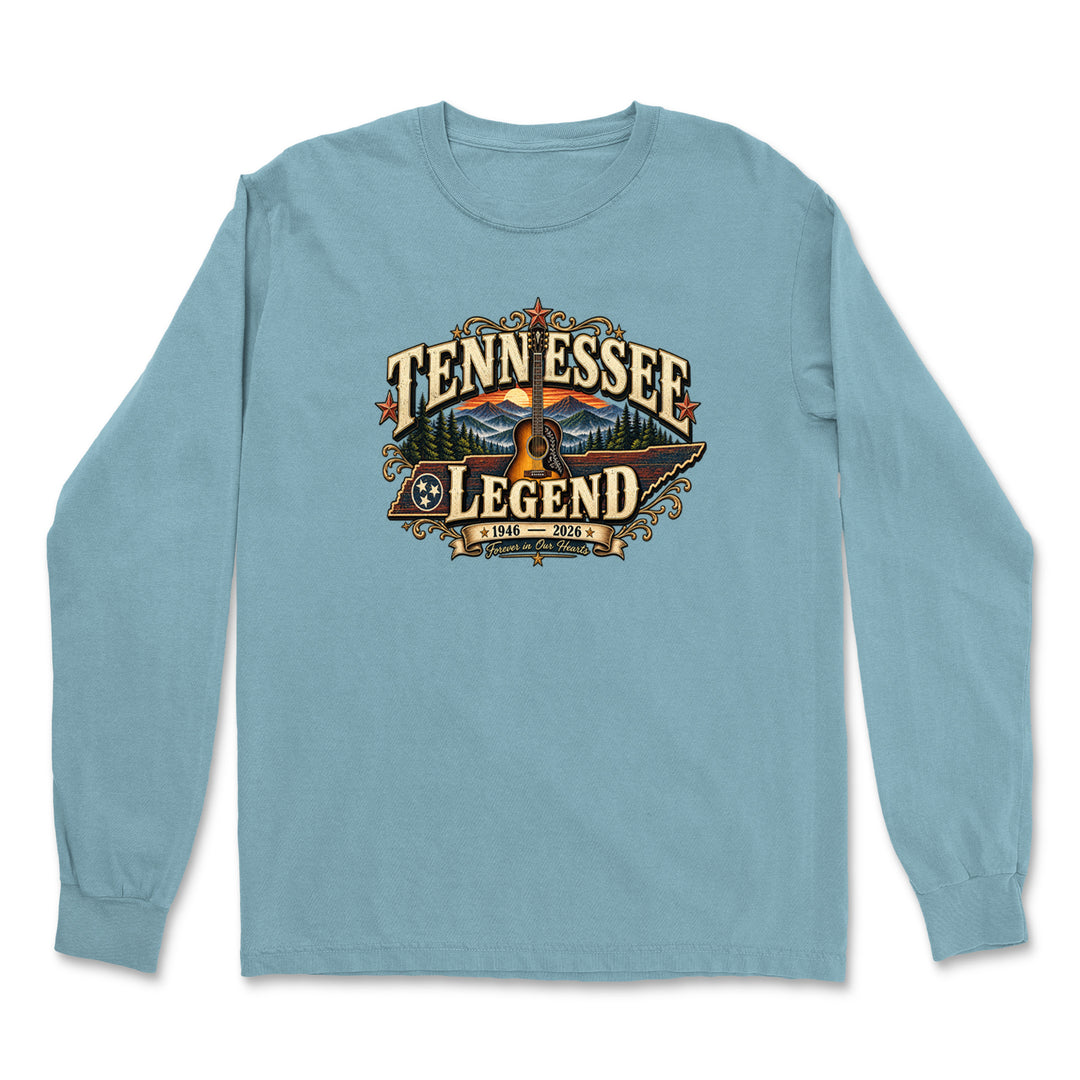 Tennessee Legend Country Music Dolly Vintage Soft Long-Sleeve T-shirt 