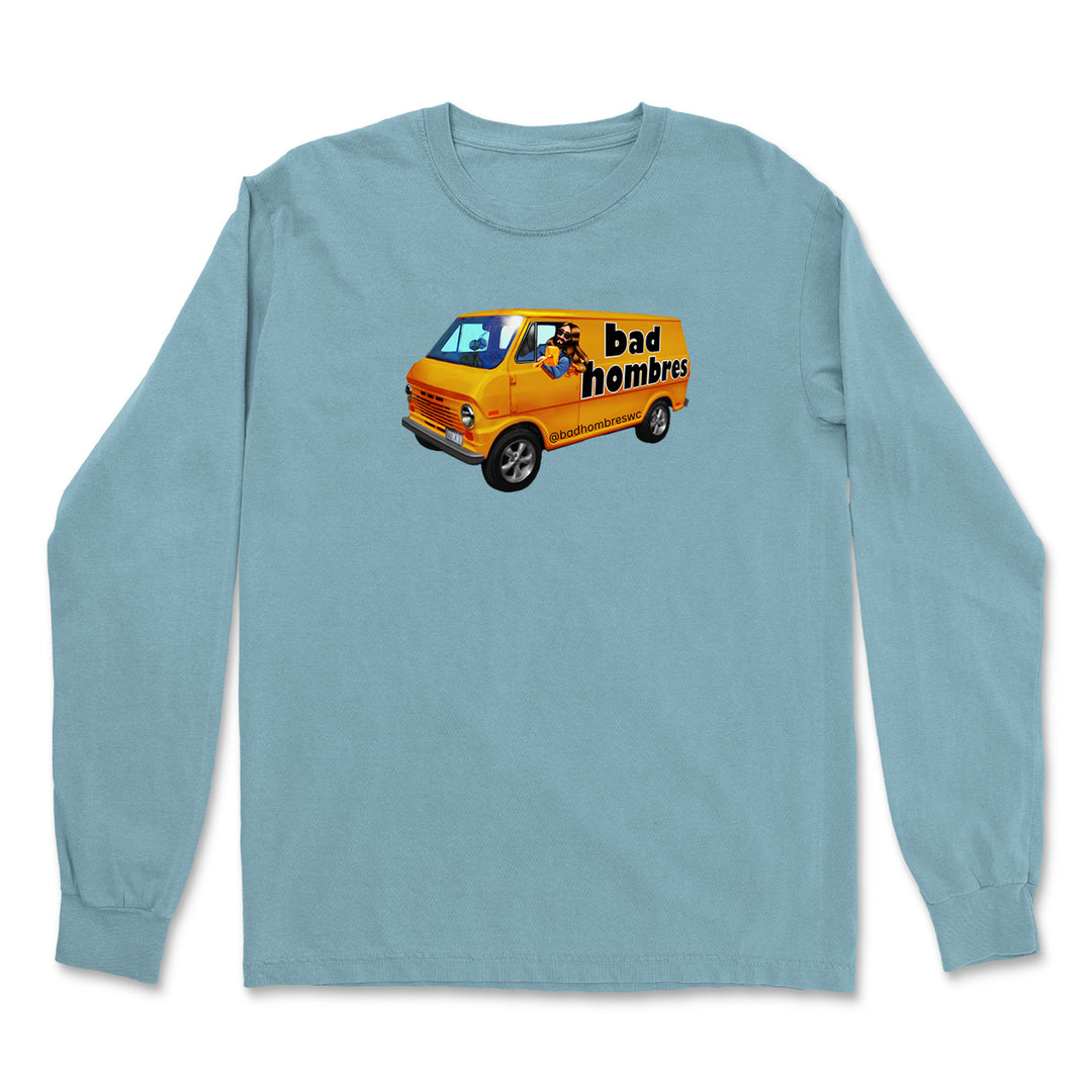 Bad Hombres Van West Chester Band Vintage Soft Long-Sleeve T-shirt 