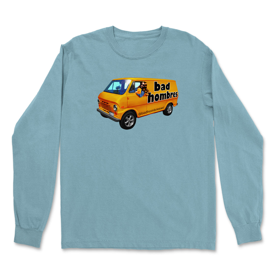 Bad Hombres Van West Chester Band Vintage Soft Long-Sleeve T-shirt 
