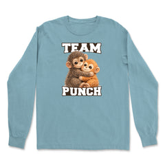 Team Punch Panchi-kun Monkey Vintage Soft Long-Sleeve T-shirt 