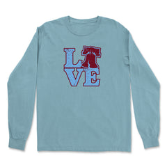 Love Philly Liberty Bell Vintage Soft Long-Sleeve T-shirt 