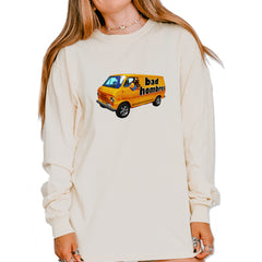 Bad Hombres Van West Chester Band Vintage Soft Long-Sleeve T-shirt Ivory