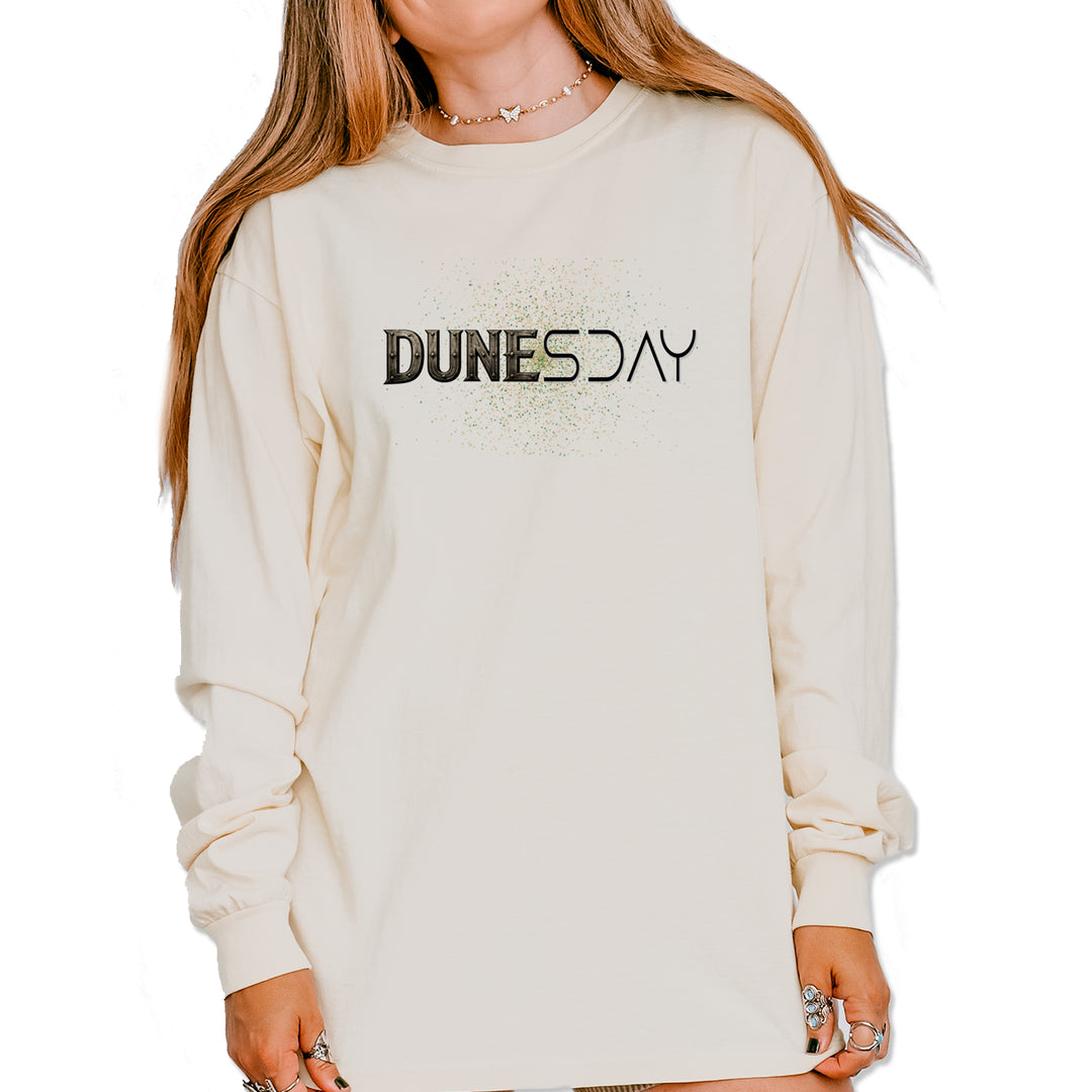 DunesDay Desert Apocolypse Vintage Soft Long-Sleeve T-shirt Ivory