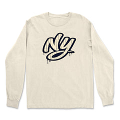 NYC New York City Grunge Street Vintage Soft Long-Sleeve T-shirt 
